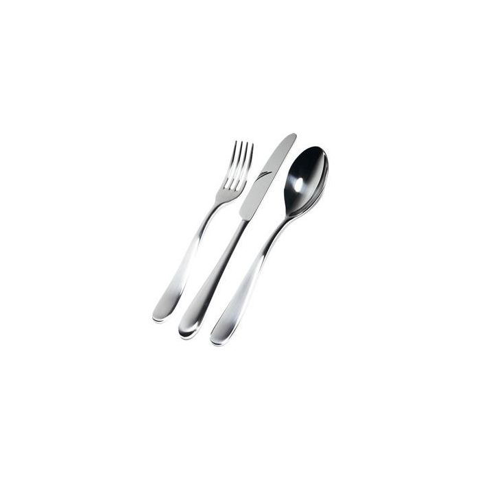 Alessi 5180S24M Nuovo Milano Cubertería 24 Piezas Acero Inoxidable 18/10 Alessi 5180S24M Nuovo Milano Cubertería 24 Piezas Acero Inoxidable 18/10