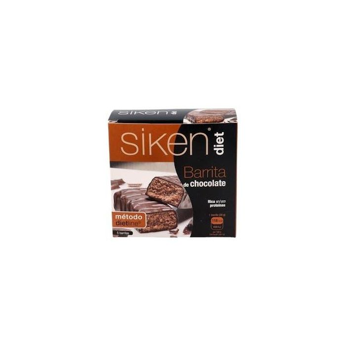 SIKEN Barrita Sikendiet Sabor Chocolate 5 Unidades