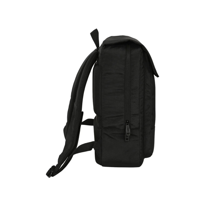 Safta Mochila con solapa portátil 13,3'' + USB Real Betis Balompié Premium Negra 29x39x12cm 5