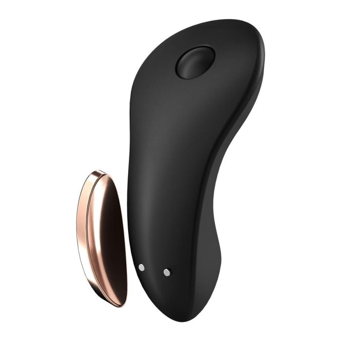 Vibrador Satisfyer Little Secret Panty Negro 7 Vibrador Satisfyer Little Secret Panty Negro 7