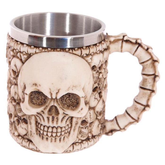 Taza Calavera y Cabezas de Calaveras 3