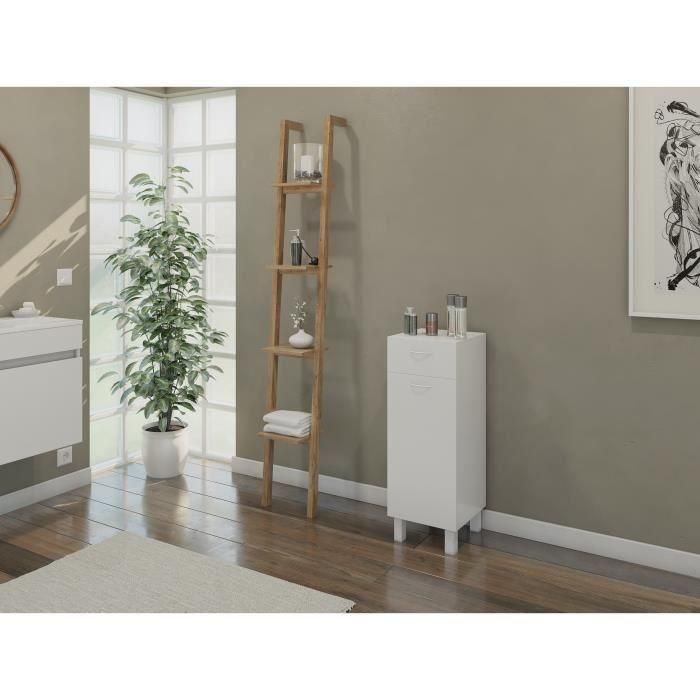 ESSENTIAL Mueble 1 Puerta 1 Cajón Blanco - L 30 cm 3 ESSENTIAL Mueble 1 Puerta 1 Cajón Blanco - L 30 cm 3