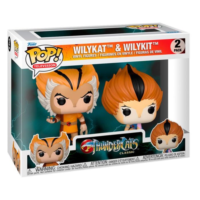 Blister 2 figuras POP Thundercats Wilykat & Wilykit 1 Blister 2 figuras POP Thundercats Wilykat & Wilykit 1