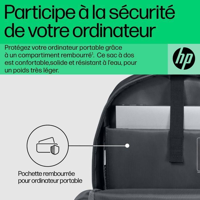 HP Mochila para Portátil de 15.6 pulgadas - Ligera y Protectora para Trabajo o Viaje 7 HP Mochila para Portátil de 15.6 pulgadas - Ligera y Protectora para Trabajo o Viaje 7