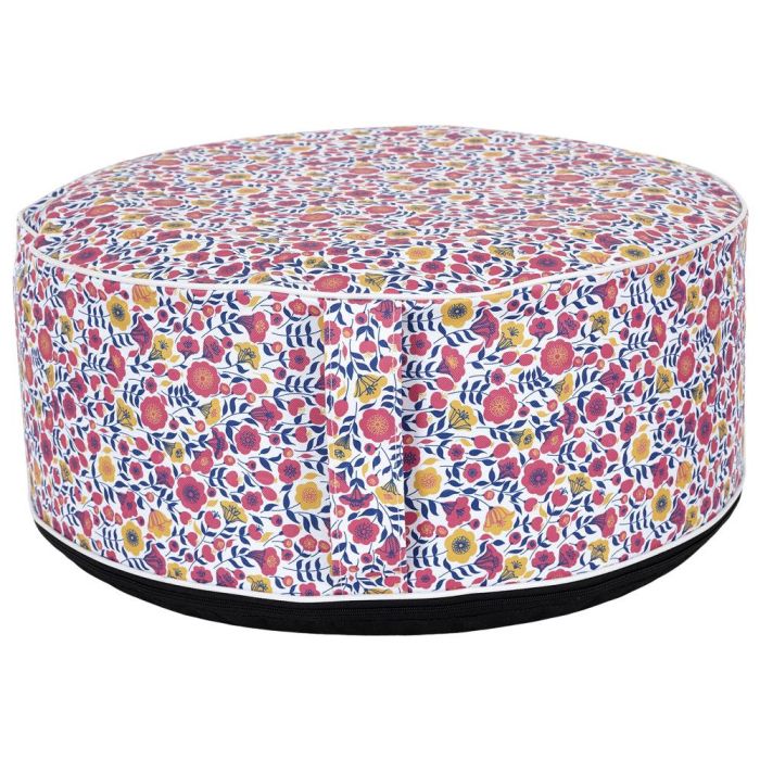 Home Deco Factory Puf Hinchable Estampado Floreado 56x25 cm 2