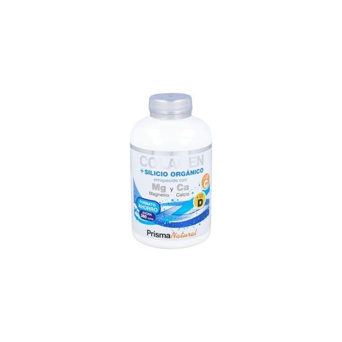 PRISMA NATURAL Colágeno Porcino + Silicio Orgánico 360 Comprimidos - Huesos, Músculos y Tejidos