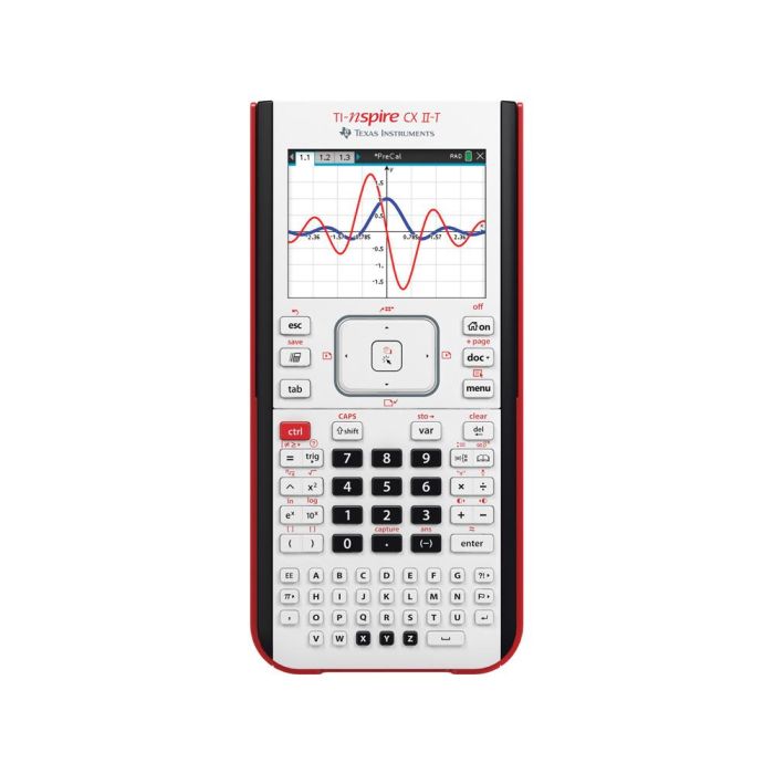 Calculadora Texas Instruments Ti-Nspire Cx Ii-T Grafica 10 Lineas 90Mb Rom 64Kb Ram 4