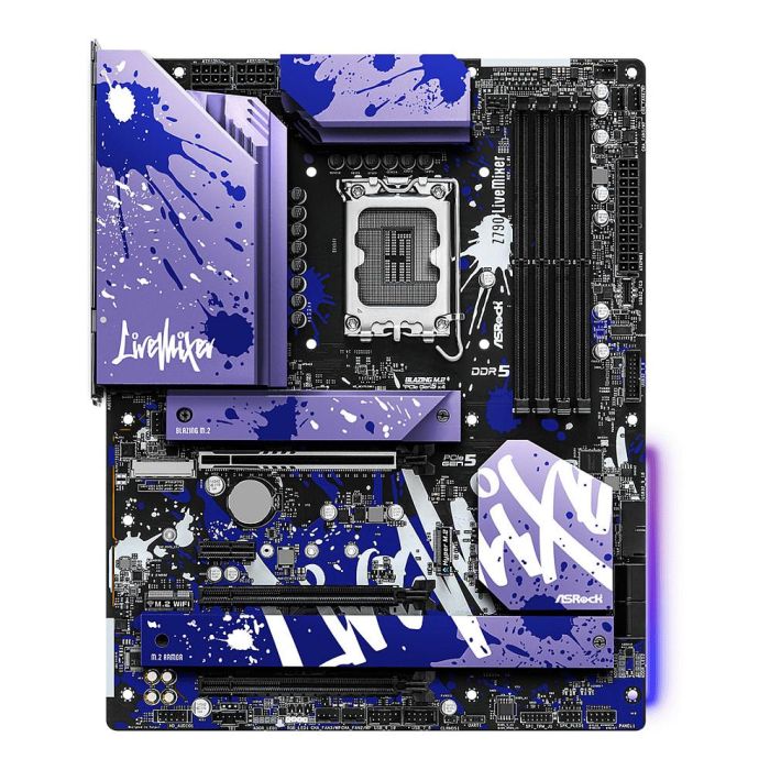 ASRock Z790 LIVE MIXER Placa Base Intel Z790, LGA 1700, Soporte Intel Core i5/i7/i9, DDR5, ATX 2