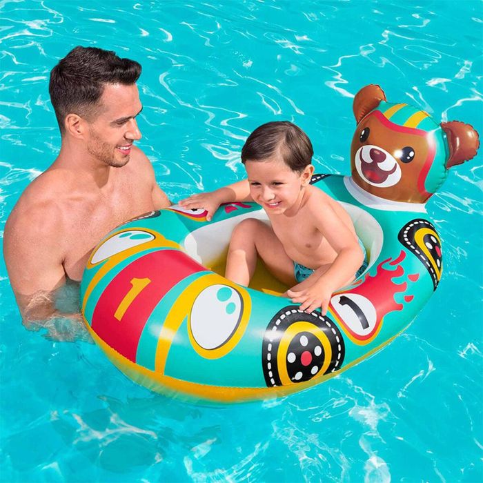 Bestway Barca Hinchable Infantil Zorro 94x66 cm +3 Años Playa y Piscina 34168 1