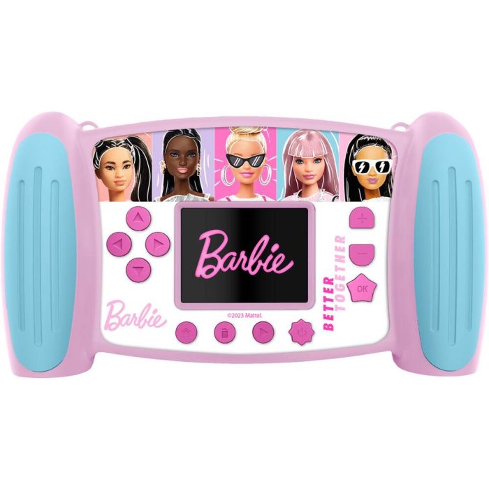 KIDS LICENSING Cámara Digital Interactiva Barbie, Zoom x4, 5 Megapíxeles, Resolución 1080p, Filtros Divertidos, Reproductor MP3 KIDS LICENSING Cámara Digital Interactiva Barbie, Zoom x4, 5 Megapíxeles, Resolución 1080p, Filtros Divertidos, Reproductor MP3