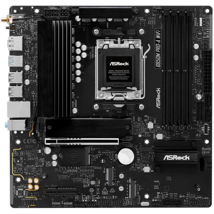 ASRock B850M Pro A WiFi Placa Base AM5 1 ASRock B850M Pro A WiFi Placa Base AM5 1