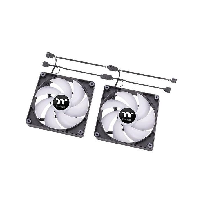 Thermaltake CT140 ARGB Sync PC Cooling Fan 140mm, 500-1500rpm, 2 unidades 2