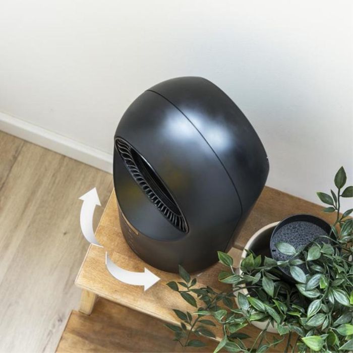 Cecotec Ventilador eléctrico ReadyWarm 8400 Bladeless Connected Interior Negro 1500 W 2