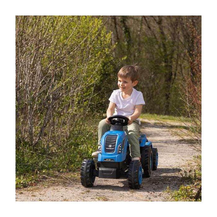 Smoby Tractor a pedales Farmer XL con remolque azul 142x44x54 cm 6 Smoby Tractor a pedales Farmer XL con remolque azul 142x44x54 cm 6
