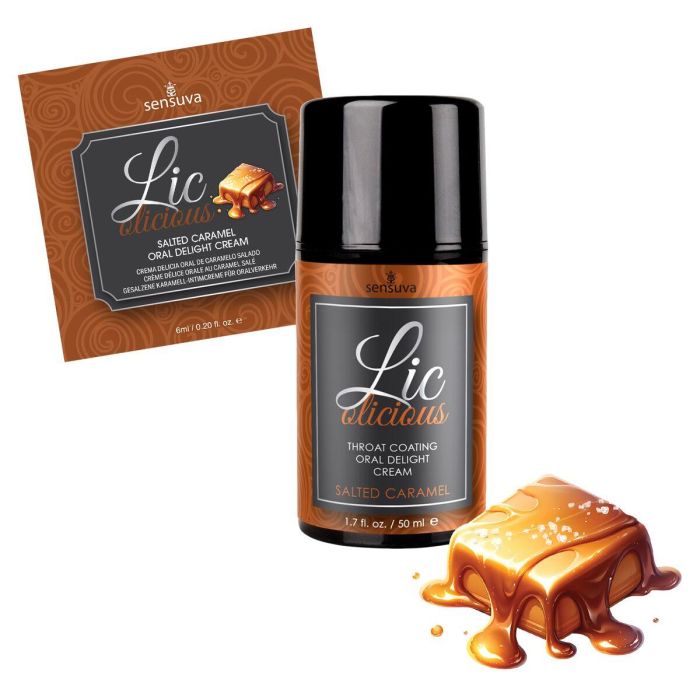 Lubricante con Sabor Sensuva Caramelo 6 ml 1