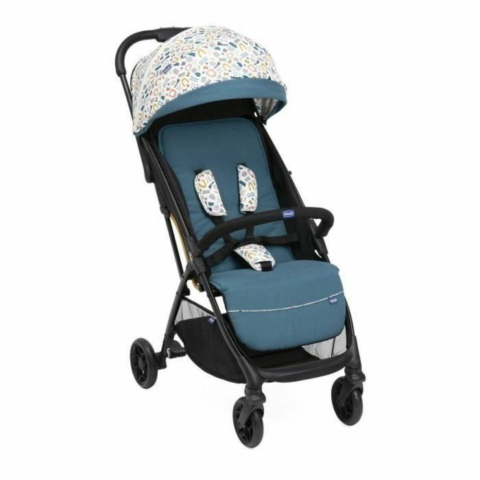 Cochecito CHICCO Glee Joyful Teal - 4 ruedas - Azul