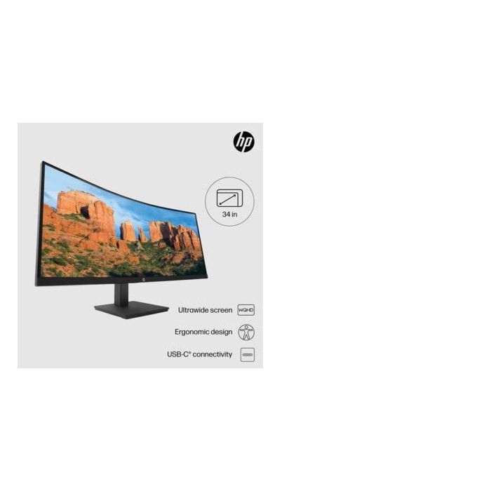 HP 86.4cm (34") Quad HD 3440 x 1440, 21:9, 250cd/m², 5ms, 178°/178°, 3000:1 13 HP 86.4cm (34") Quad HD 3440 x 1440, 21:9, 250cd/m², 5ms, 178°/178°, 3000:1 13