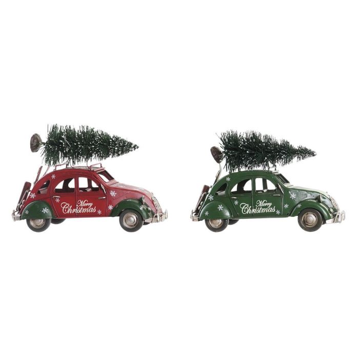 Adorno Navideño DKD Home Decor Rojo Verde Coche 26 x 11,5 x 16,5 cm (2 Unidades) 0 Adorno Navideño DKD Home Decor Rojo Verde Coche 26 x 11,5 x 16,5 cm (2 Unidades) 0