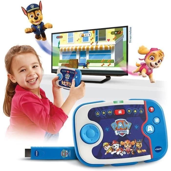 VTech Paw Patrol - ABC Smile TV - Mi Primera Consola de TV Educativa para Niños, 12 Misiones y Minijuegos 2 VTech Paw Patrol - ABC Smile TV - Mi Primera Consola de TV Educativa para Niños, 12 Misiones y Minijuegos 2