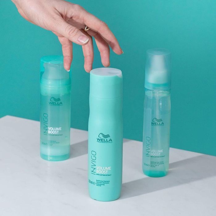 Wella Professionals INVIGO VOLUME BOOST Mascarilla Capilar Crystal para Cabello Fino sin Volumen, Aporta Cuerpo y Plenitud, 145 ml