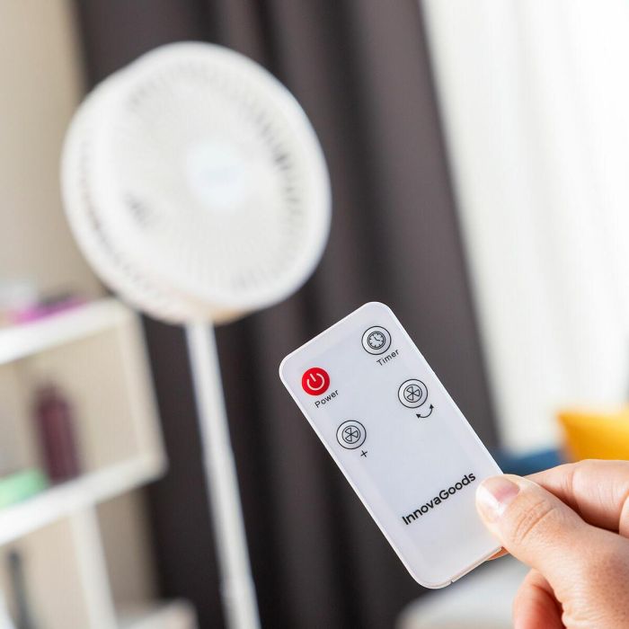 Ventilador Recargable Plegable 3 en 1 Fandle InnovaGoods Ø7,7'' 7200 mAh 6 Ventilador Recargable Plegable 3 en 1 Fandle InnovaGoods Ø7,7'' 7200 mAh 6