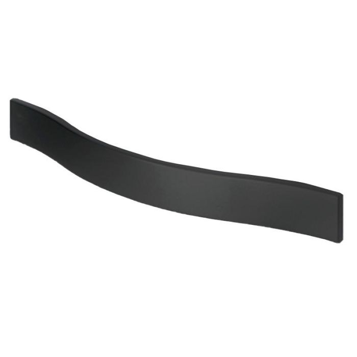 Trentadue Tirador de Mueble ZMK Orange L242 C160 Negro Mate de Zamak para Cocina, Baño y Armarios