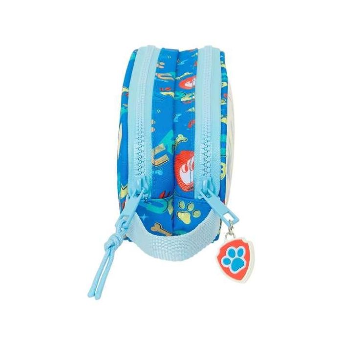Portatodo Doble The Paw Patrol Pups rule Azul 21 x 8 x 6 cm 2