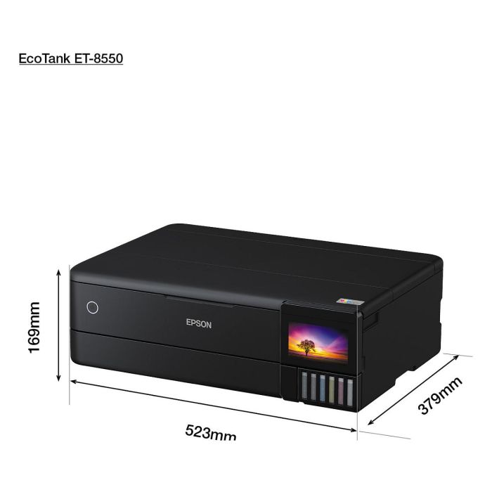 Epson Multifuncion EcoTank ET-8550 A3+ Impresora, Copia, Escaner con Tinta 6 Colores 4