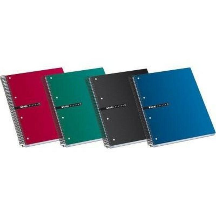 Set de Cuadernos ENRI Multicolor A5 4 Piezas 160 Hojas 1