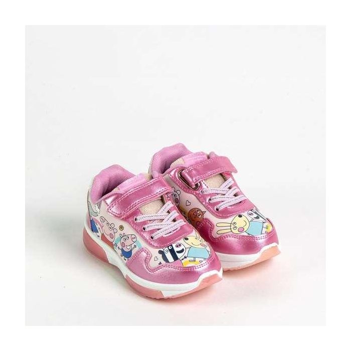 Deportiva suela pvc con luces peppa pig t023 4