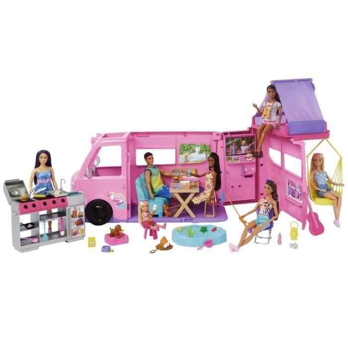 Mattel Supercaravana Barbie 2025: Aventuras con 7 zonas de juego, más de 6 accesorios. Edad mínima 3 años. 88x37.3x52.4 cm 4 Mattel Supercaravana Barbie 2025: Aventuras con 7 zonas de juego, más de 6 accesorios. Edad mínima 3 años. 88x37.3x52.4 cm 4