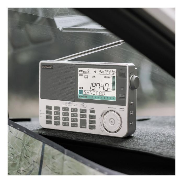 Sangean ATS-909X2 - Radio portátil digital AM/FM/LW/SO, pantalla LCD, color blanco Sangean ATS-909X2 - Radio portátil digital AM/FM/LW/SO, pantalla LCD, color blanco