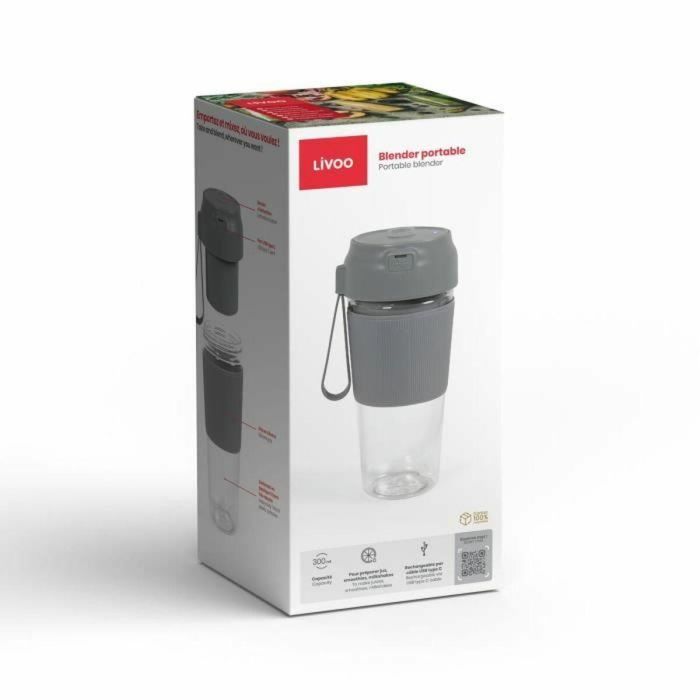 Livoo DOP248G Licuadora Portátil Gris 2