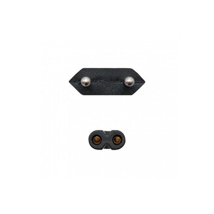 Nanocable 10.22.0402 Cable Alimentación Tipo Philip Forma 8 Macho/Hembra Negro 1.5m Nanocable 10.22.0402 Cable Alimentación Tipo Philip Forma 8 Macho/Hembra Negro 1.5m