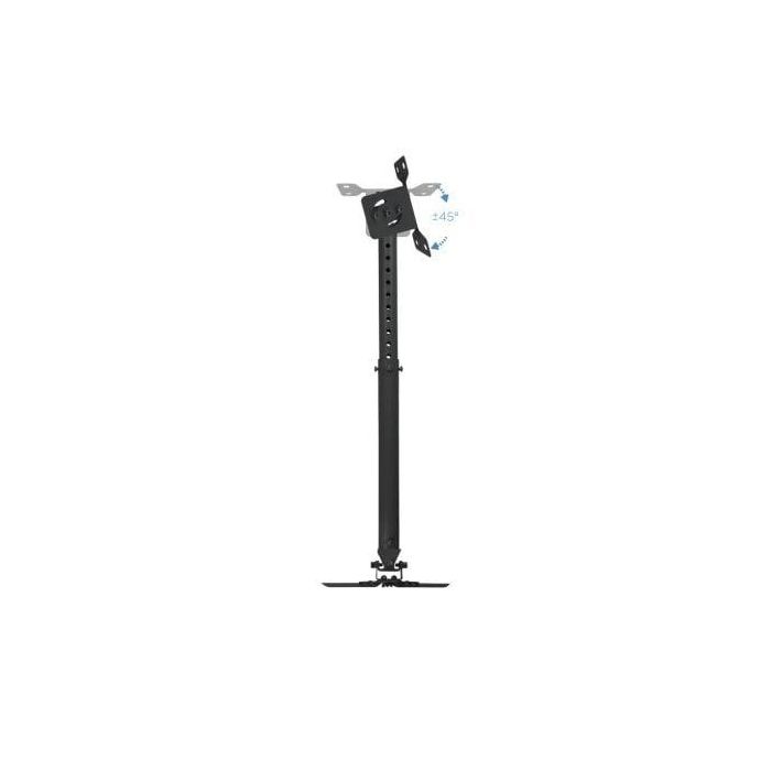 TooQ PJ3030TN-B Soporte de Techo para Proyector Inclinable, Giratorio, Nivelable, Negro, 20kg, 575-825mm, Techos Inclinados 3 TooQ PJ3030TN-B Soporte de Techo para Proyector Inclinable, Giratorio, Nivelable, Negro, 20kg, 575-825mm, Techos Inclinados 3