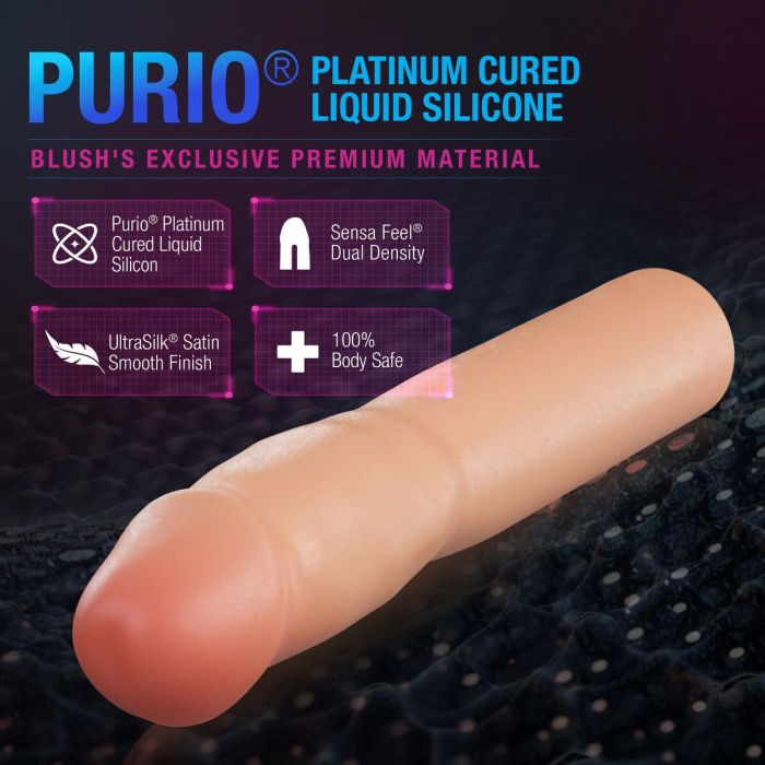 Funda para pene Blush Performance Plus Carne Ø 3,5 cm 3