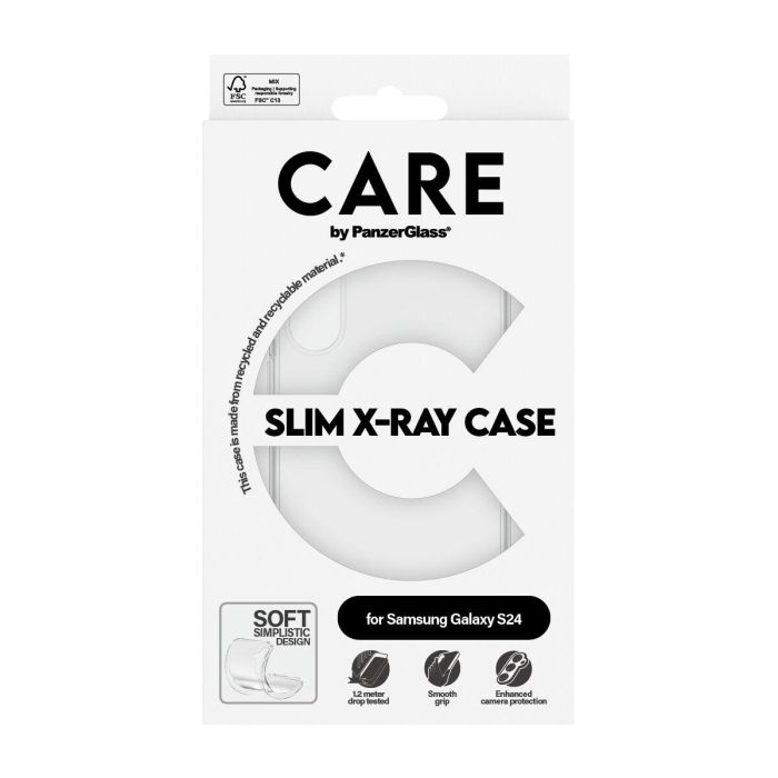 Funda para Móvil Panzer Glass 1960 Transparente Samsung Galaxy S24 3 Funda para Móvil Panzer Glass 1960 Transparente Samsung Galaxy S24 3