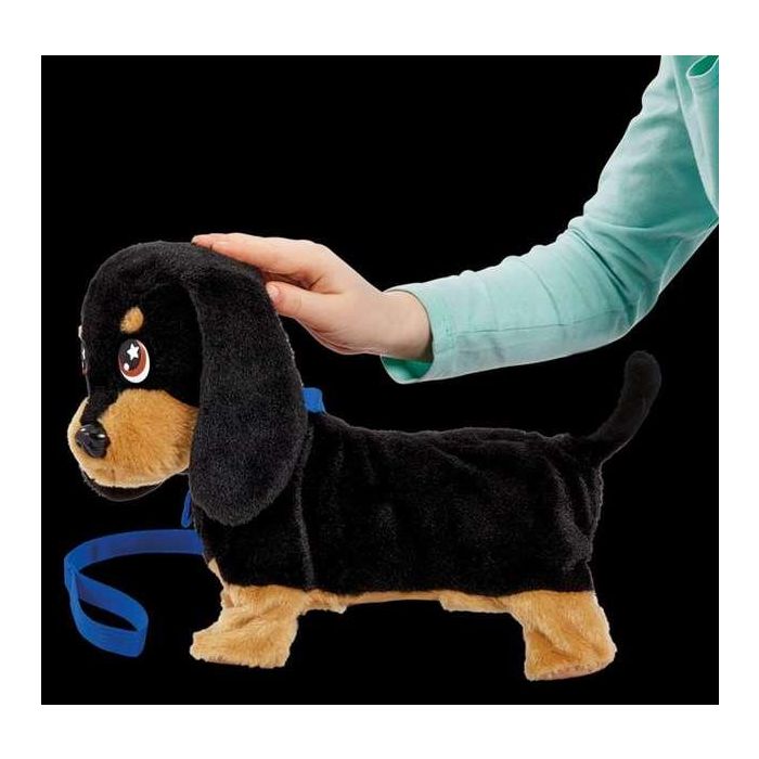 Bizak Waggles Mi Perrito Salchicha 64559091 Peluche Interactivo que camina, ladra y mueve la cola con correa incluida 23