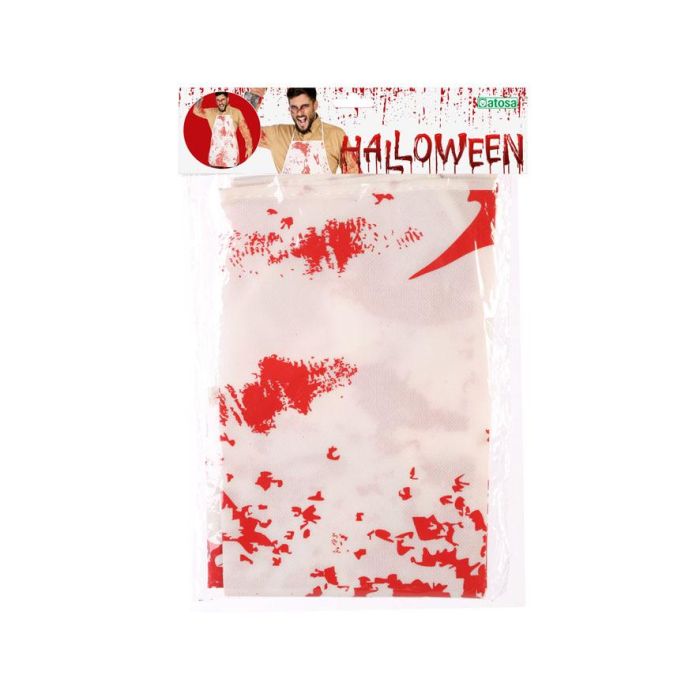 Delantal Carnicero Halloween Manchado Sangre 1