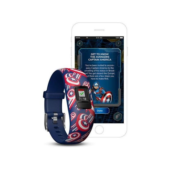 Garmin vivofit jr. 2 Marvel Avengers Fitnesstracker para Niños 2