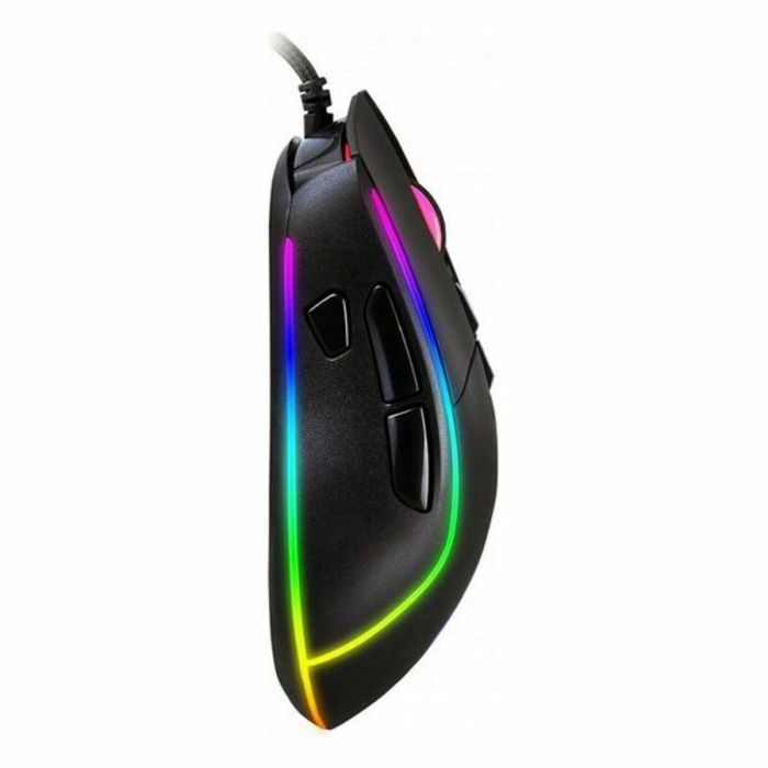 Ratón Gaming con LED CoolBox DeepDarth Negro 6400 dpi 2 Ratón Gaming con LED CoolBox DeepDarth Negro 6400 dpi 2
