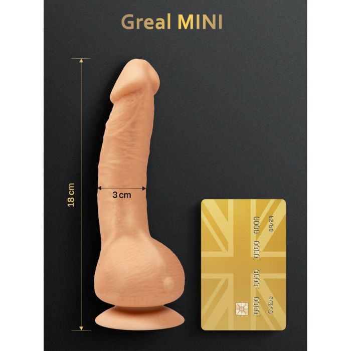 Dildo Gvibe Greal Mini Natural 8 Dildo Gvibe Greal Mini Natural 8