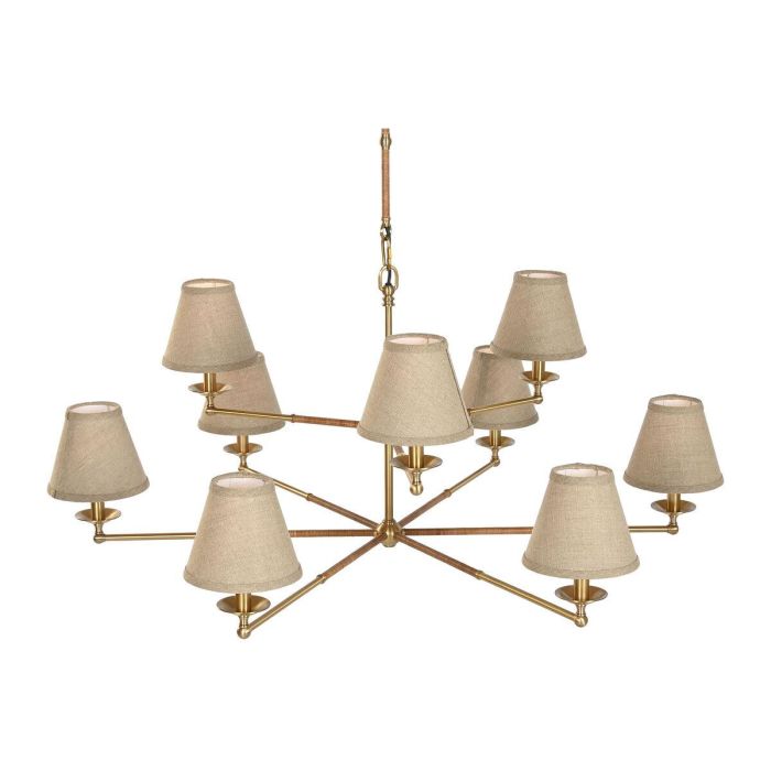Lampara Techo Item Home DKD Home Decor Dorado Beige 113 x 132 x 113 cm 1 Lampara Techo Item Home DKD Home Decor Dorado Beige 113 x 132 x 113 cm 1