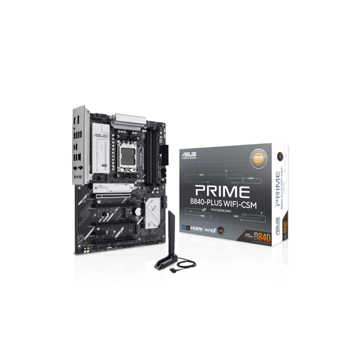 ASUS PRIME B840-PLUS WiFi Zócalo AM5 ATX 2 ASUS PRIME B840-PLUS WiFi Zócalo AM5 ATX 2