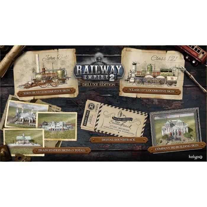 Railway Empire 2 - Juego de Nintendo Switch - Edición Deluxe 1 Railway Empire 2 - Juego de Nintendo Switch - Edición Deluxe 1