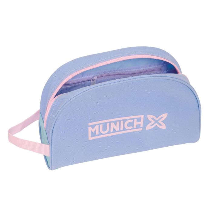 Neceser de Viaje Munich Mellow Azul Rosa Azul cielo 28 x 18 x 10 cm 1 Neceser de Viaje Munich Mellow Azul Rosa Azul cielo 28 x 18 x 10 cm 1
