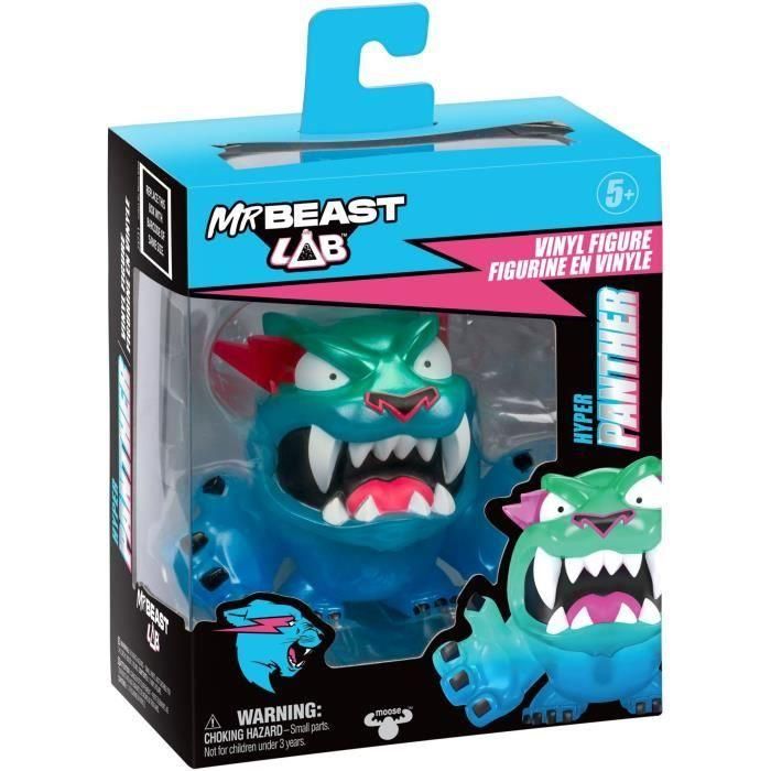 Figura de Vinilo - MOOSE TOYS - Panthere Camo Mr. Beast Lab - 8,8 cm, Colección 2