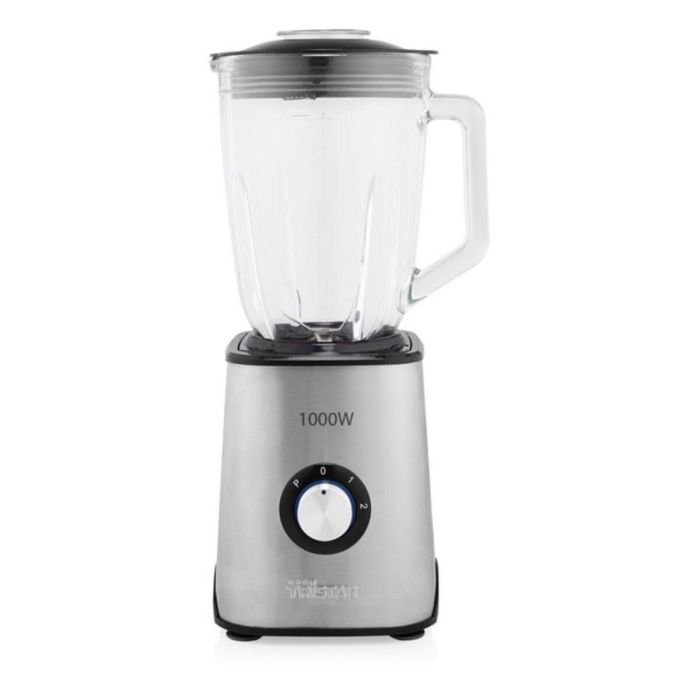 Batidora de Vaso Tristar BL-4471 1,5 L 1000W Acero inoxidable 4 Batidora de Vaso Tristar BL-4471 1,5 L 1000W Acero inoxidable 4