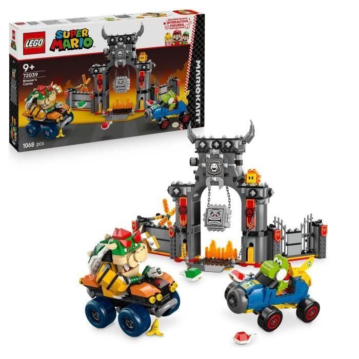 LEGO 72039 Super Mario Mario Kart - Castillo de Bowser - Set de construcción para niños de 9 años
