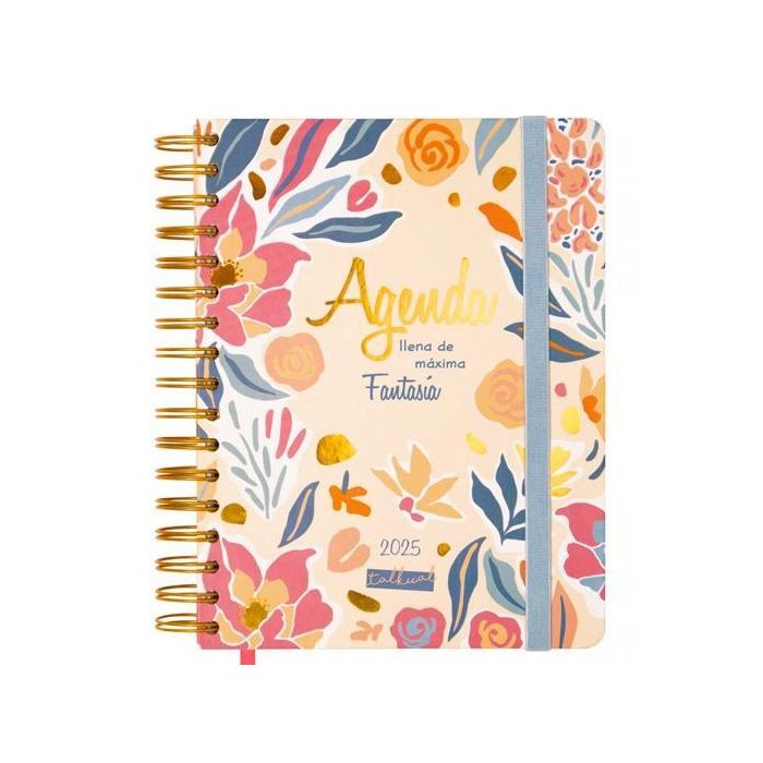 Finocam Agenda Anual Talkual Espiral 4º-155x217 mm 1Dp Fantasía 2025 Finocam Agenda Anual Talkual Espiral 4º-155x217 mm 1Dp Fantasía 2025